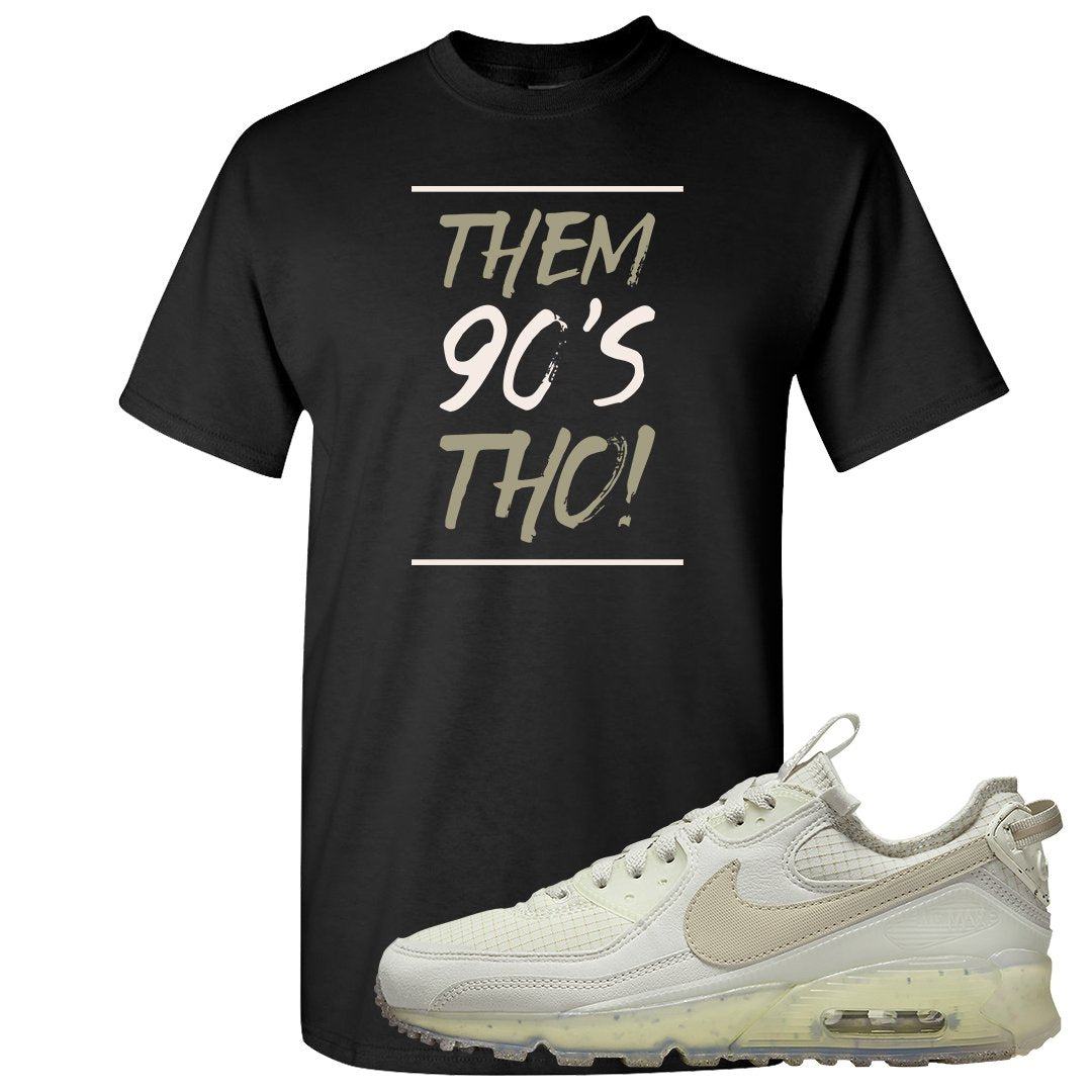 Terrascape Light Bone 90s T Shirt | Them 90's Tho, Black
