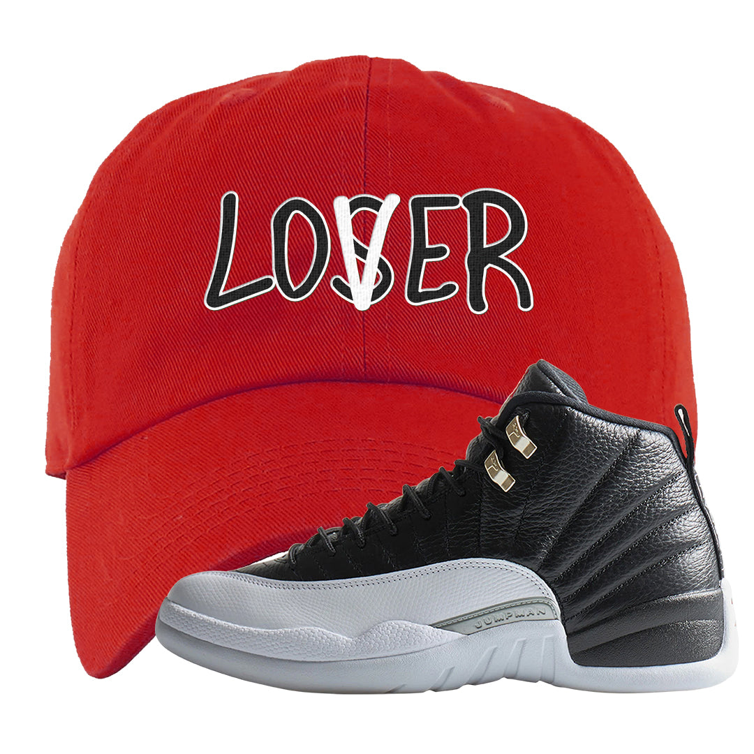 Playoff 12s Dad Hat | Lover, Red