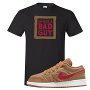 Teddy Bear Low 1s T Shirt | I'm Not A Bad Guy, Black