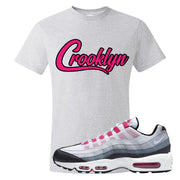 Next Nature Pink 95s T Shirt | Crooklyn, Ash