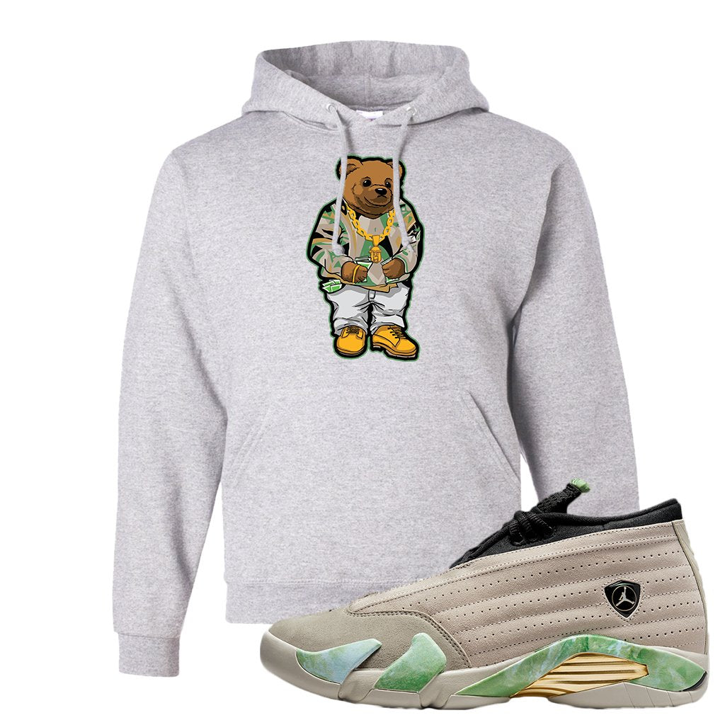 Fortune Low 14s Hoodie | Sweater Bear, Ash