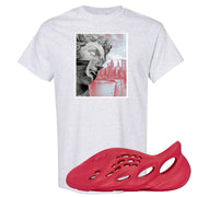 Vermillion Foam Runners T Shirt | Miguel, Ash