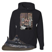 MX Rock 350s v2 Hoodie | Attack Of The Bear, Black