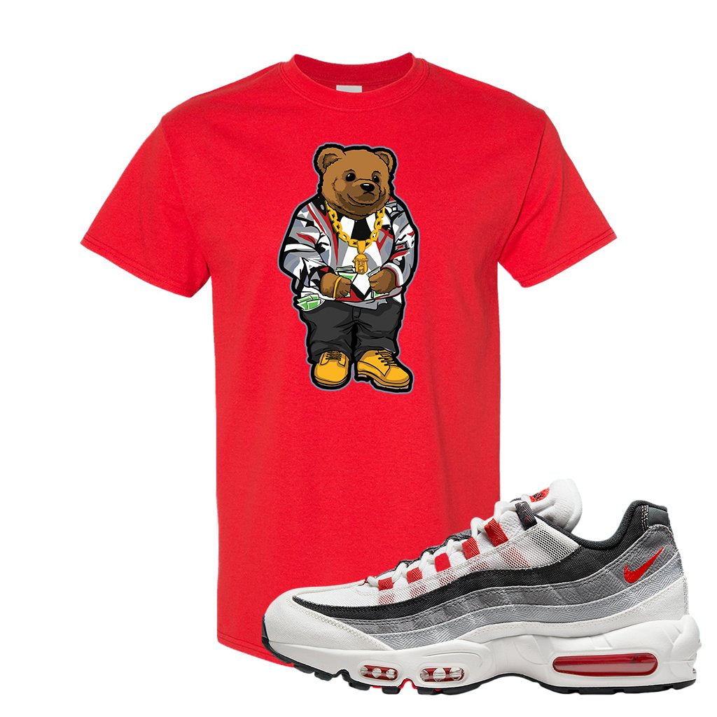 Japan 95s T Shirt | Sweater Bear, Red