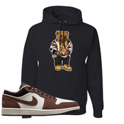 Mocha Low 1s Hoodie | Sweater Bear, Black