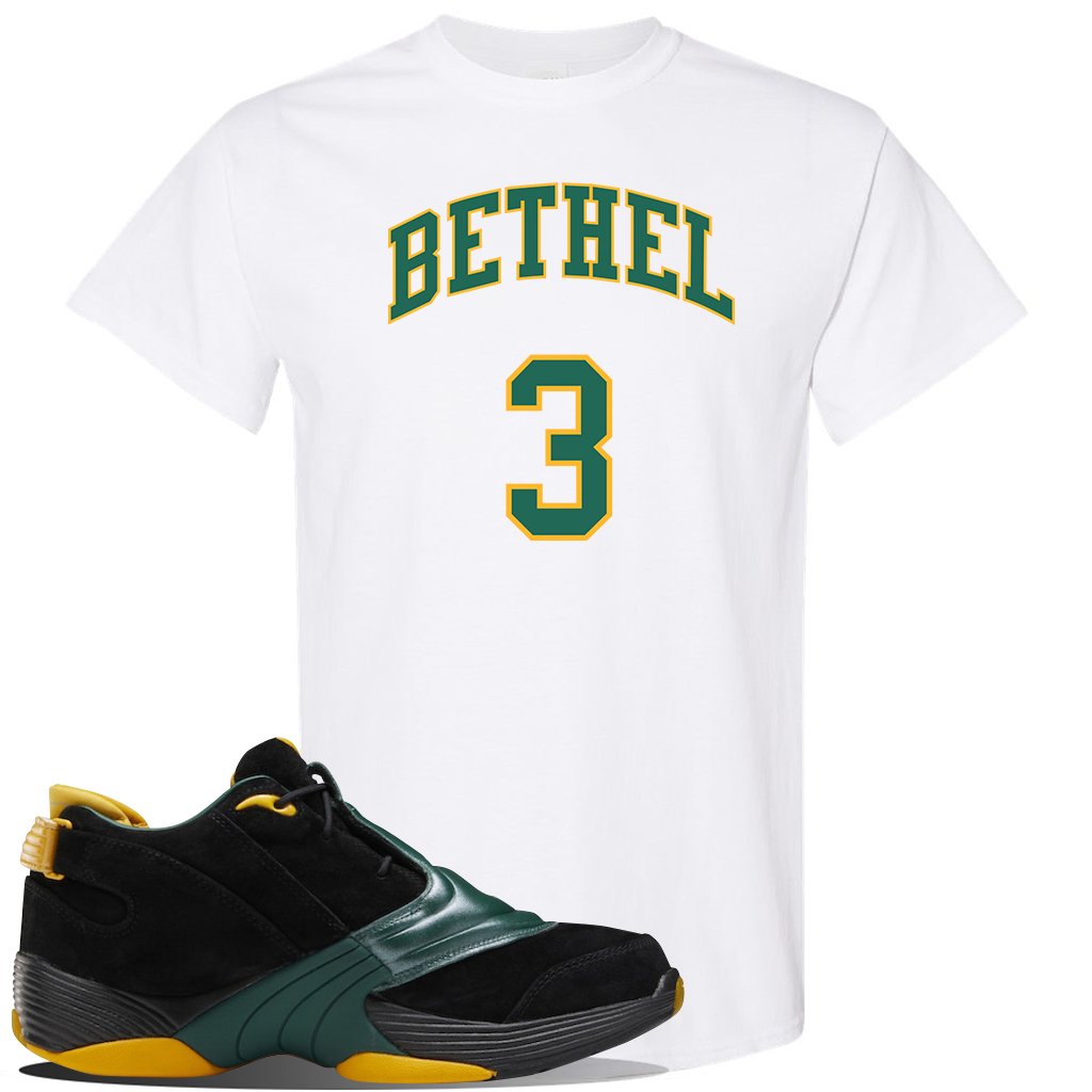 Bethel High Answer 5s T Shirt | Bethel 3 Arch, White