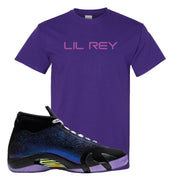 Doernbecher 14s T Shirt | Lil Rey, Purple