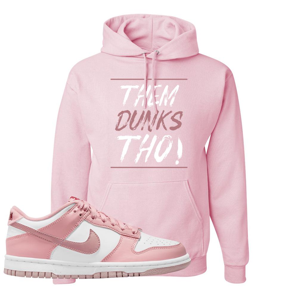 Pink Velvet Low Dunks Hoodie | Them Dunks Tho, Light Pink