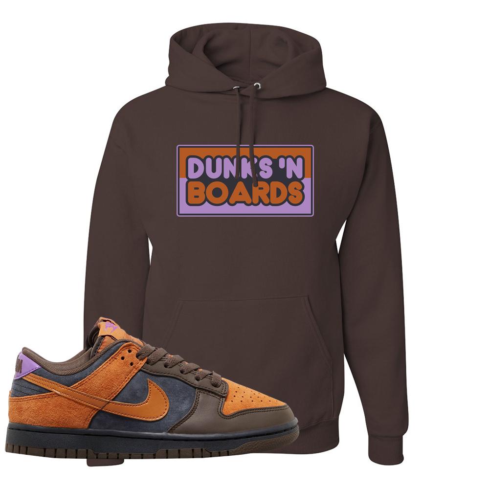 SB Dunk Low Cider Hoodie | Dunks N Boards, Chocolate