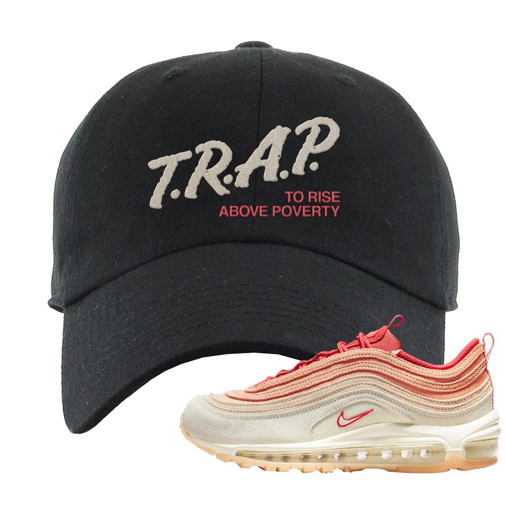 Sisterhood 97s Dad Hat | Trap To Rise Above Poverty, Black