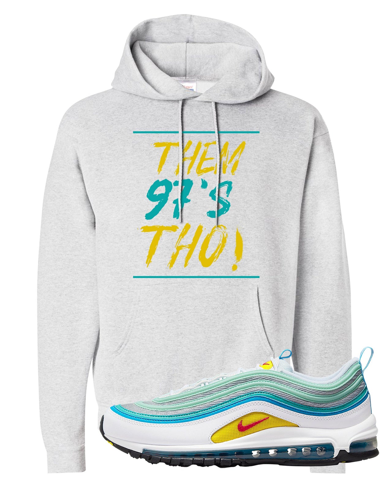 Spring Floral 97s Hoodie | Them 97's Tho, Ash
