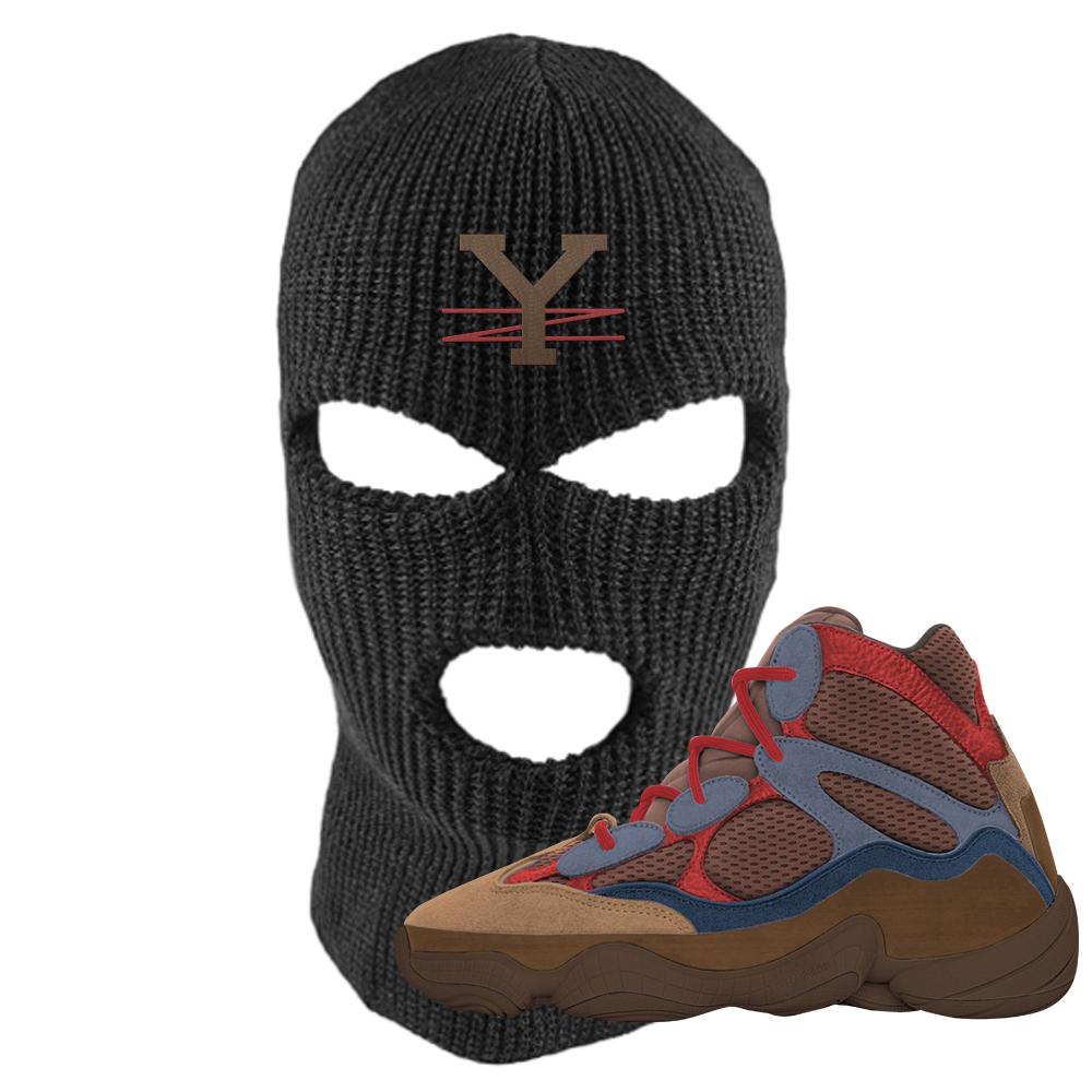 Yeezy 500 High Sumac Ski Mask | YZ, Black