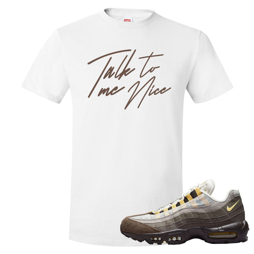 Ironstone Hemp 95s T Shirt | Talk To Me Nice, White