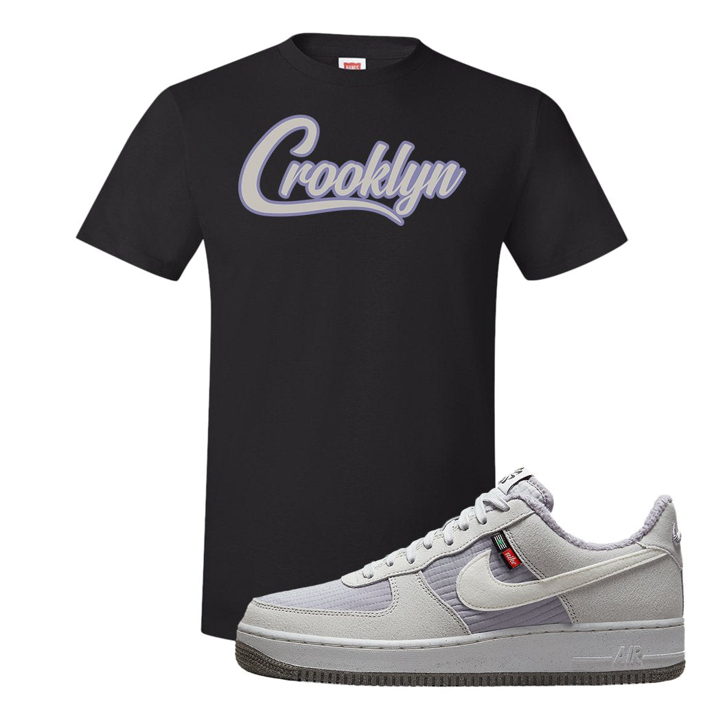 Toasty Low 1s T Shirt | Crooklyn, Black