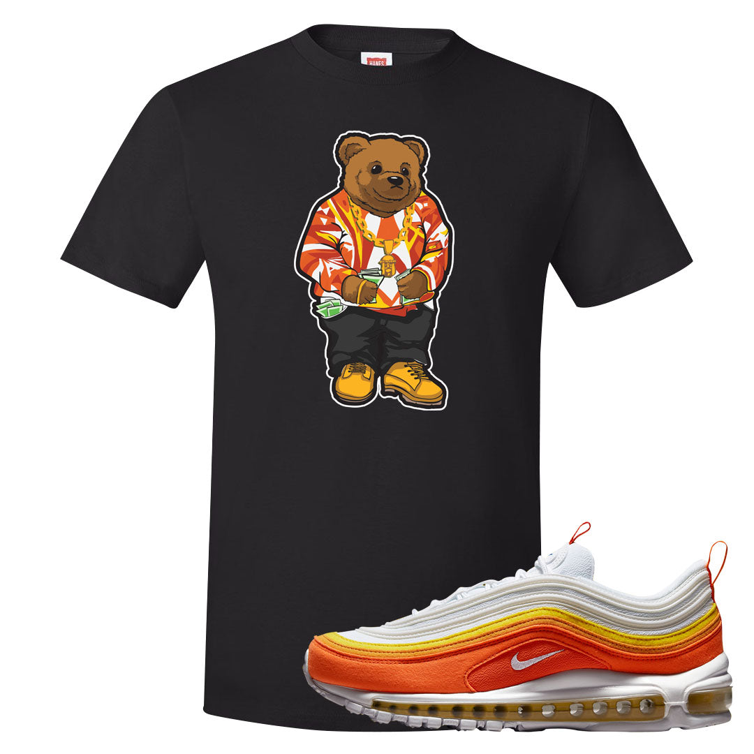 Club Orange Yellow 97s T Shirt | Sweater Bear, Black