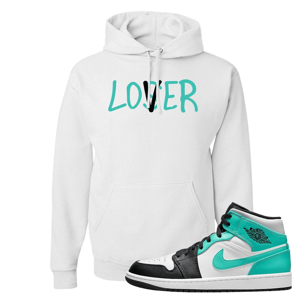 Air Jordan 1 Mid Tropical Twist Hoodie | Lover, White