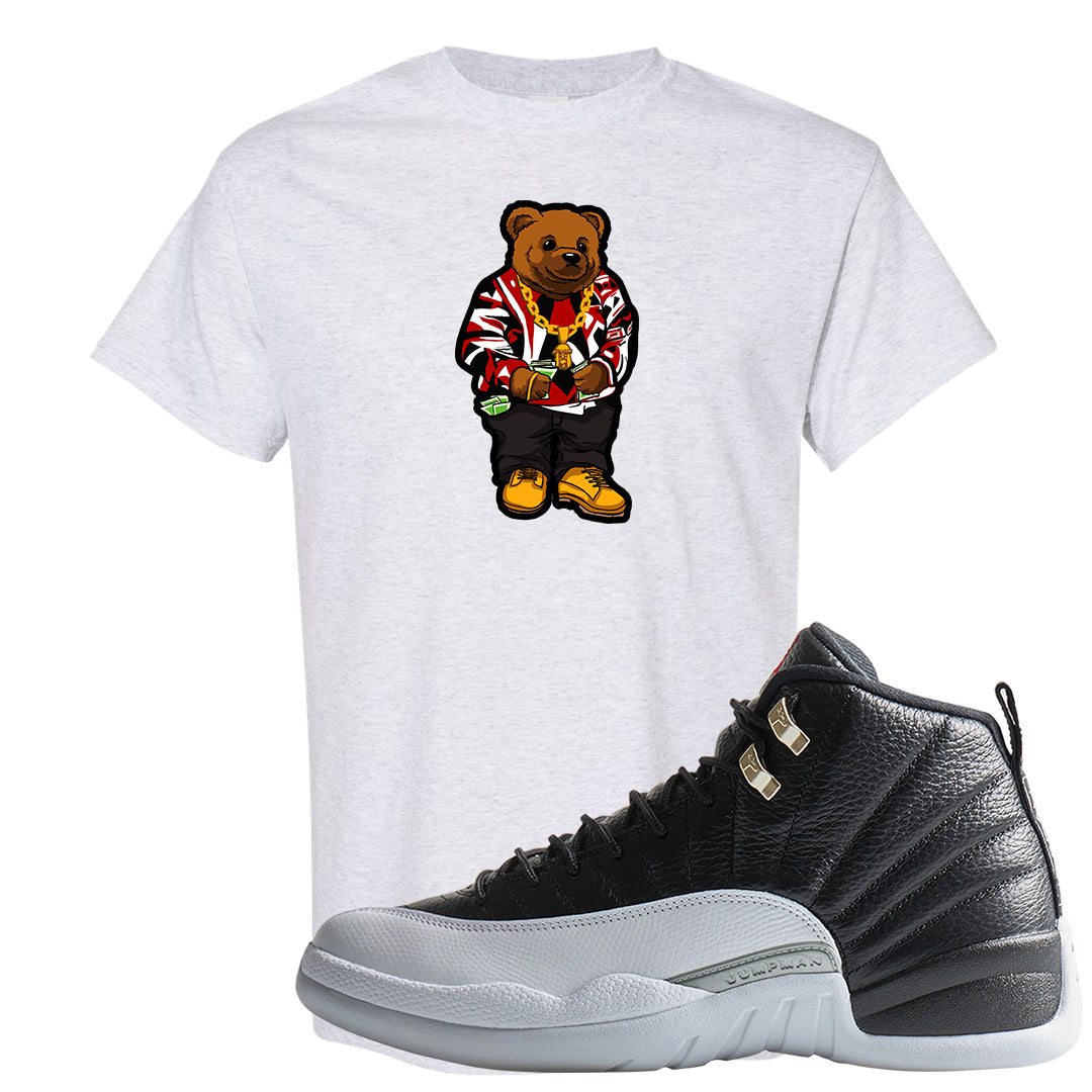 Playoff 12s T Shirt | Sweater Bear, Ash