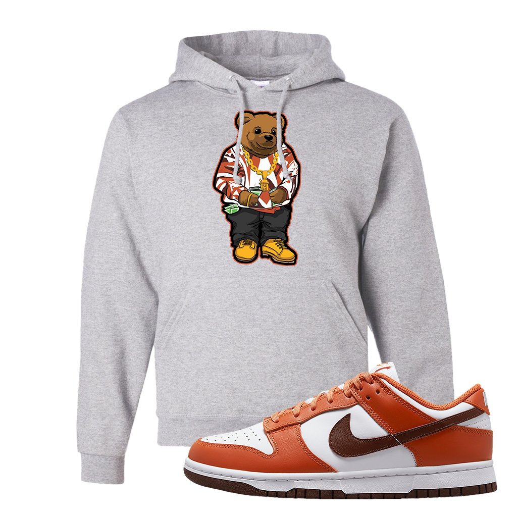 Reverse Mesa Low Dunks Hoodie | Sweater Bear, Ash