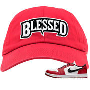 Chicago Golf Low 1s Dad Hat | Blessed Arch, Red