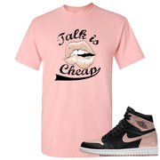 Pink and crimson t-shirt to match Crimson Tint Jordan 1 shoes
