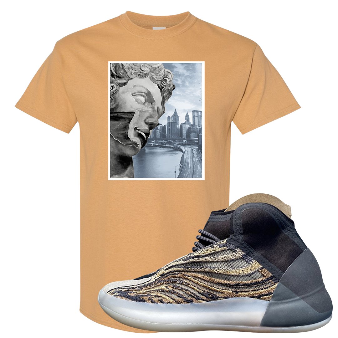 Amber Tint Quantums T Shirt | Miguel, Old Gold