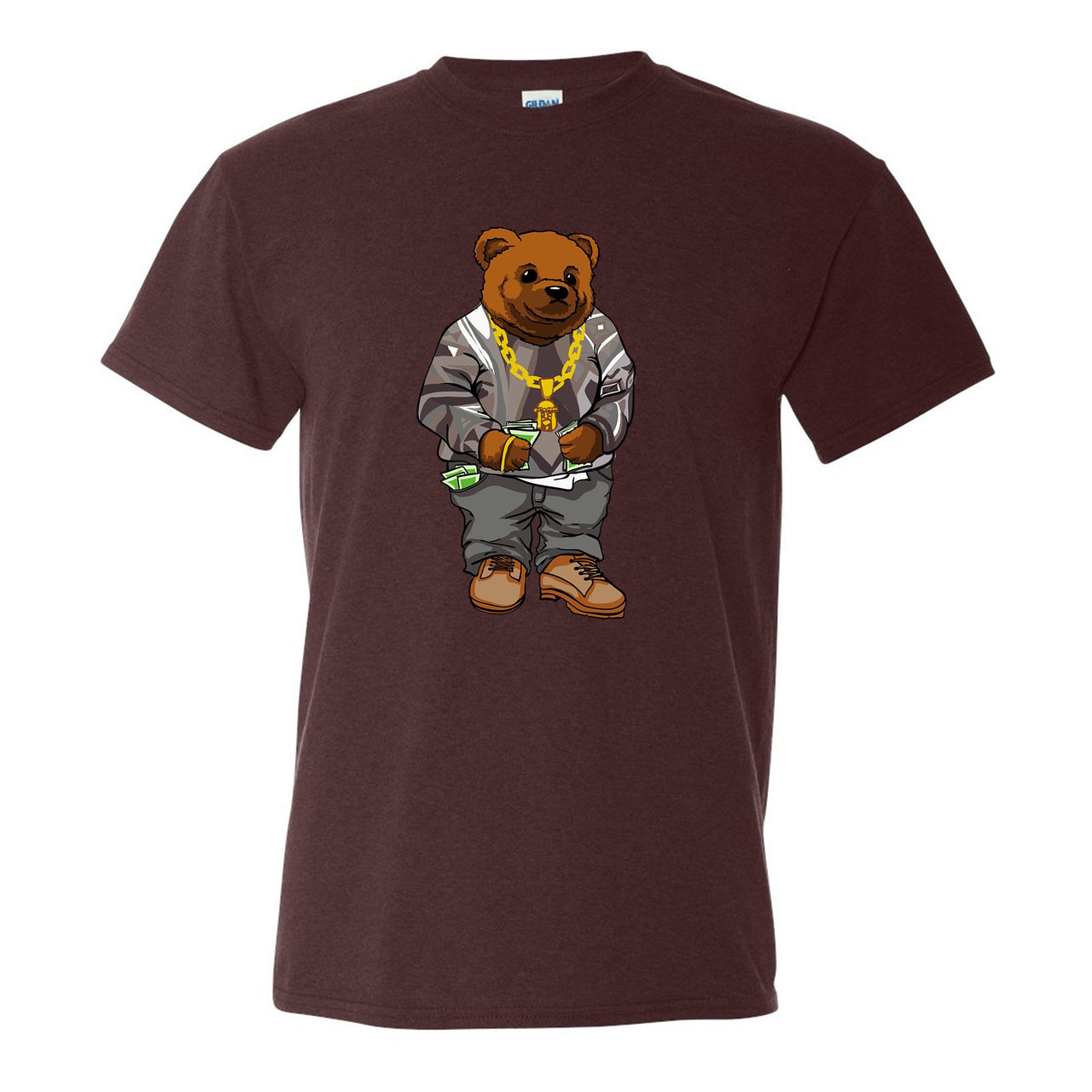 Geode 700s T Shirt | Sweater Bear, Russet