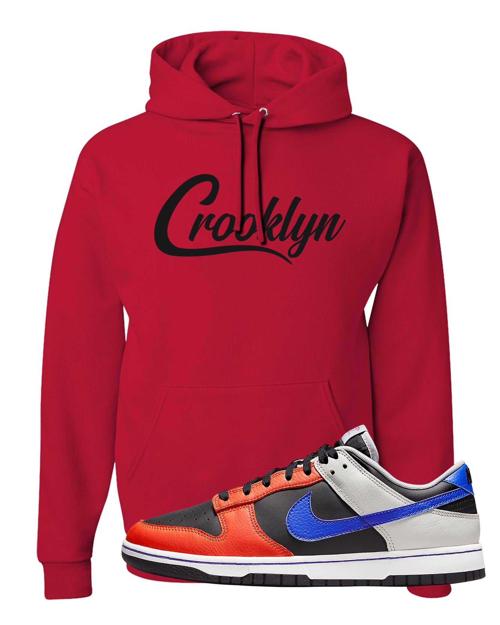 75th Anniversary Low Dunks Hoodie | Crooklyn, Red