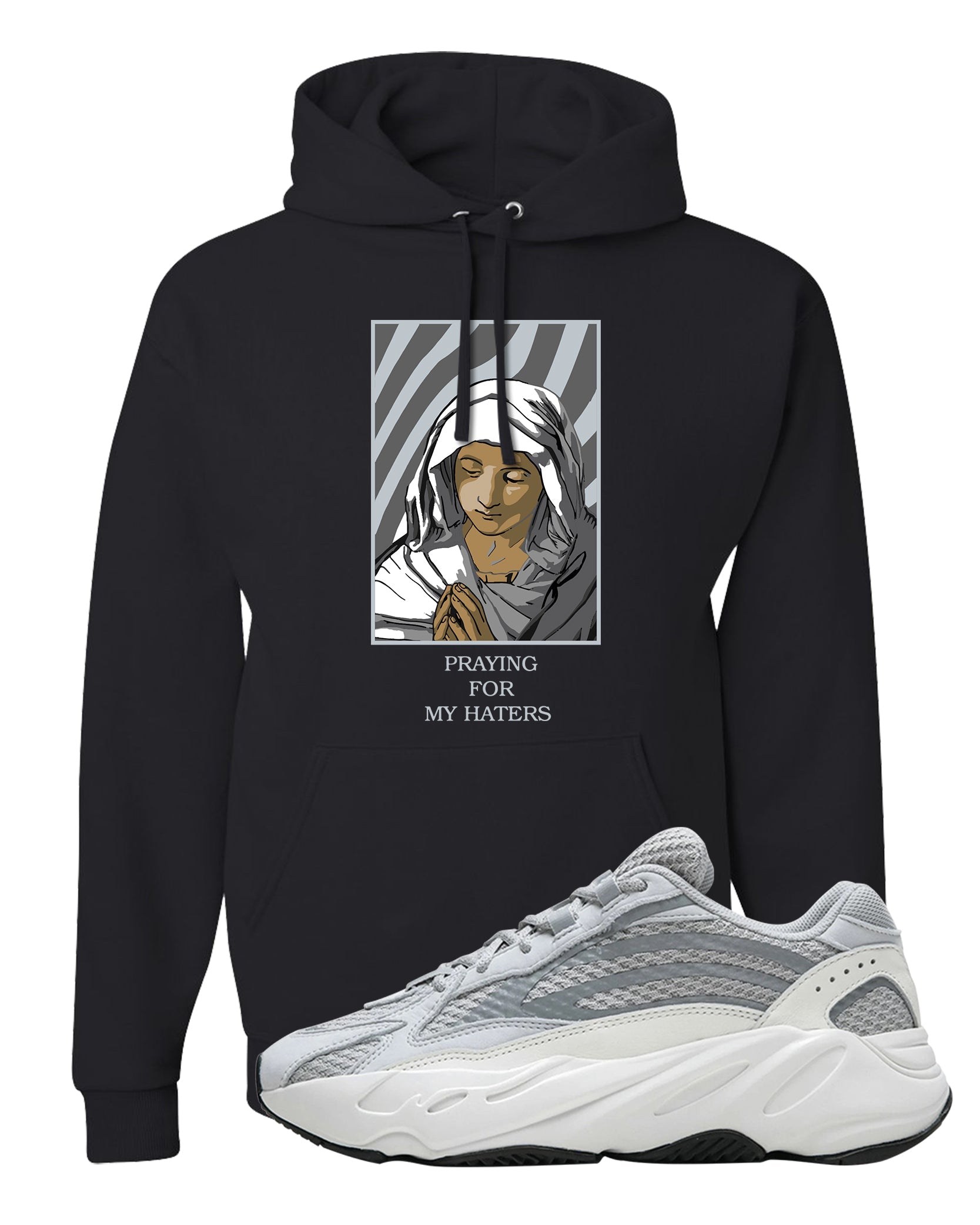 Static v2 700s Hoodie | God Told Me, Black