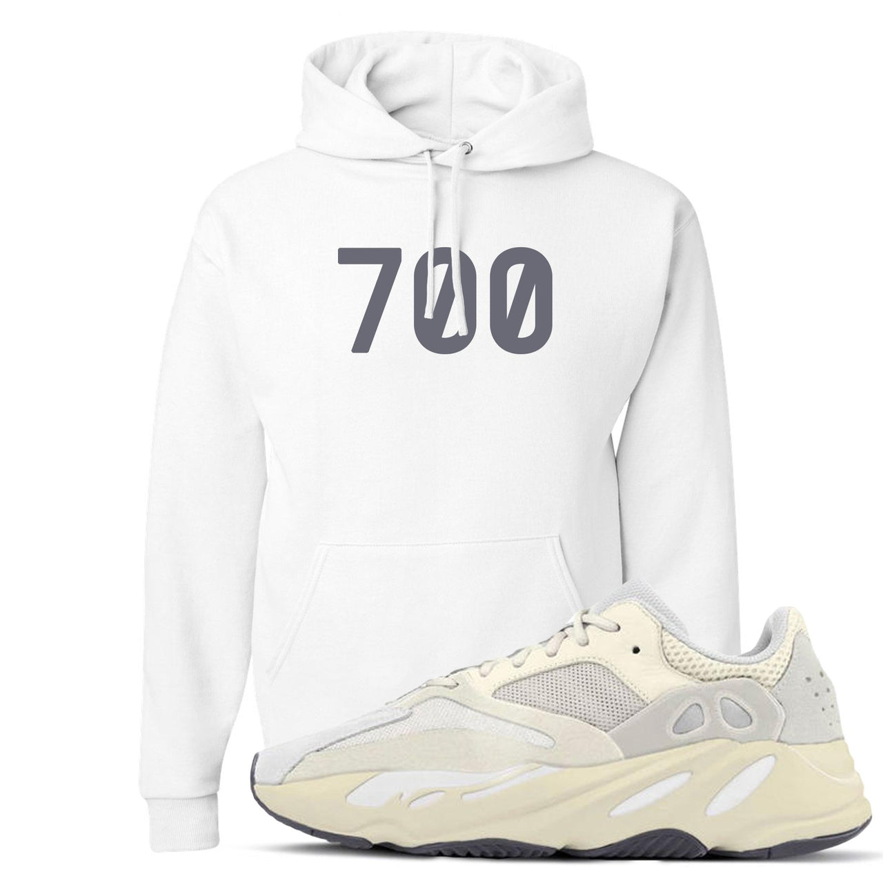 Analog 700s Hoodie | 700, White