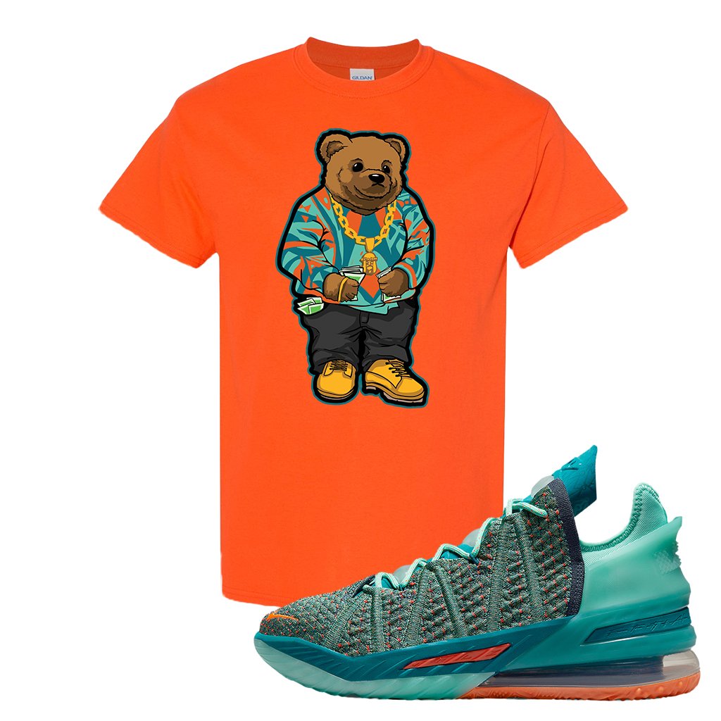 Lebron 18 We Are Family T Shirt | Sweater Bear, Orange