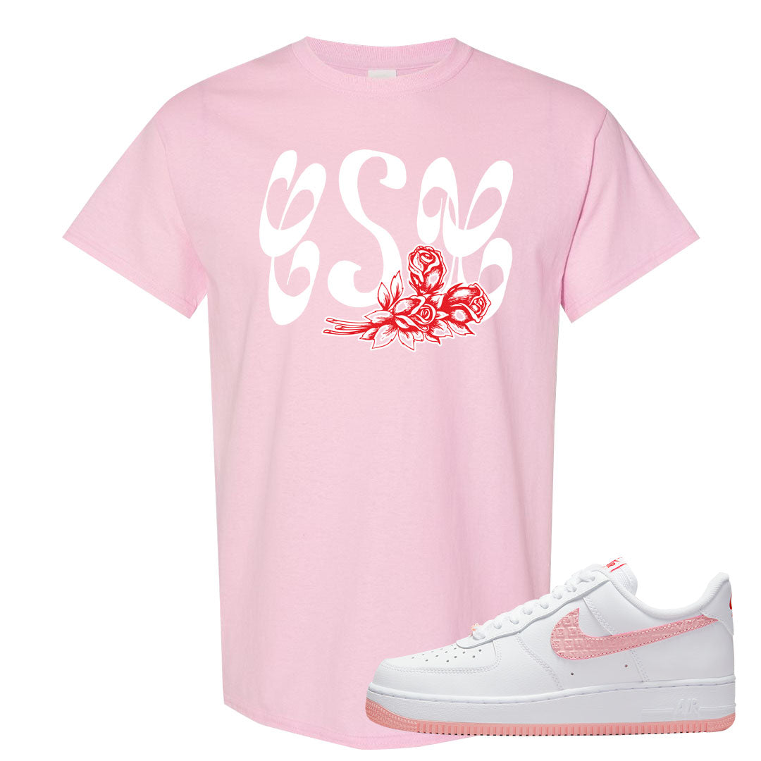 Valentine's Day 2022 AF1s T Shirt | Certified Sneakerhead, Light Pink