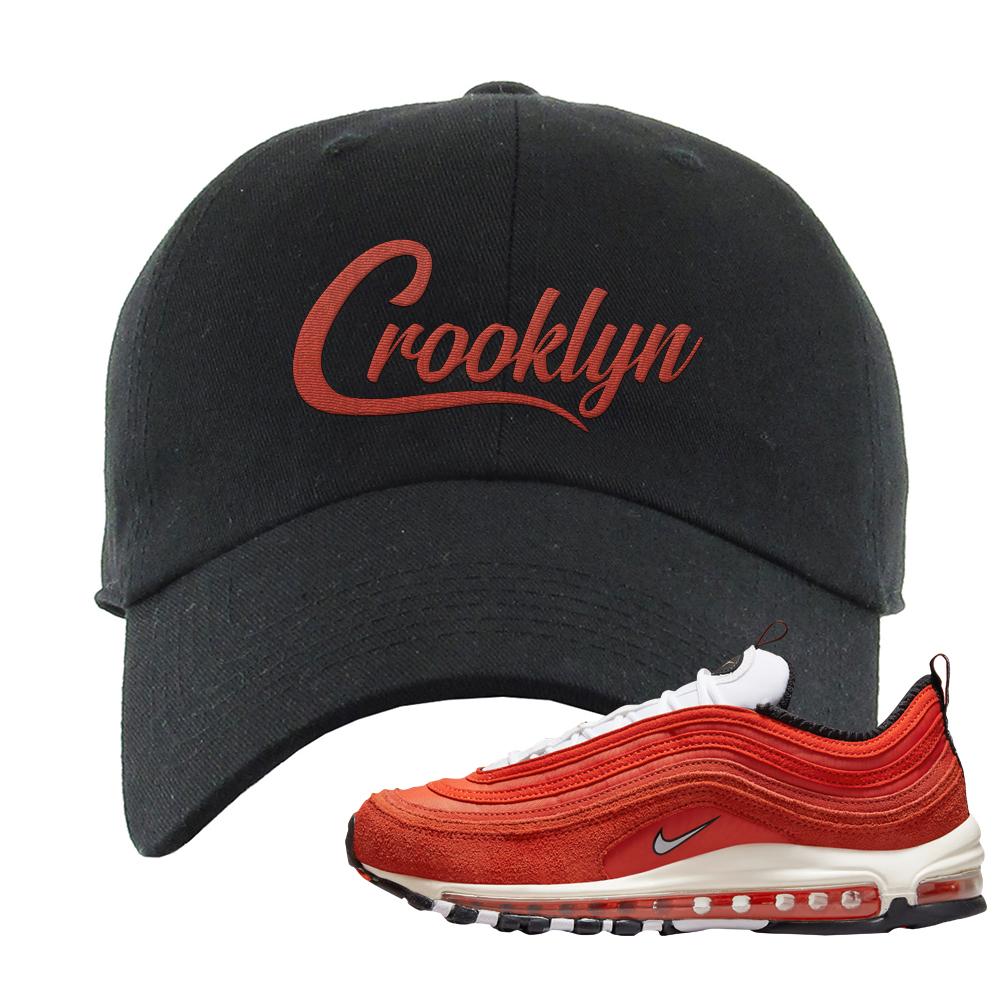 Blood Orange 97s Dad Hat | Crooklyn, Black
