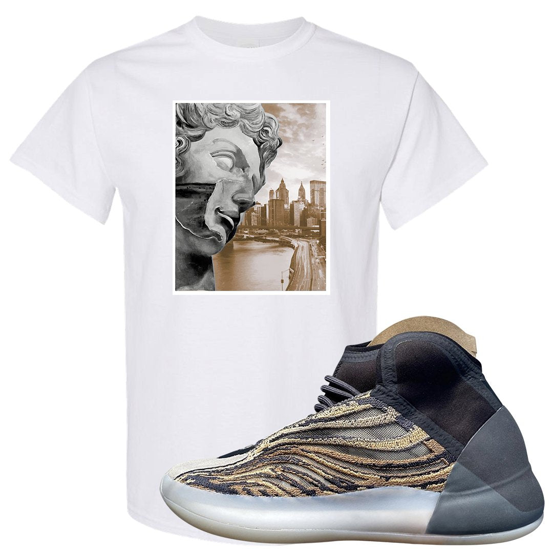 Amber Tint Quantums T Shirt | Miguel, White