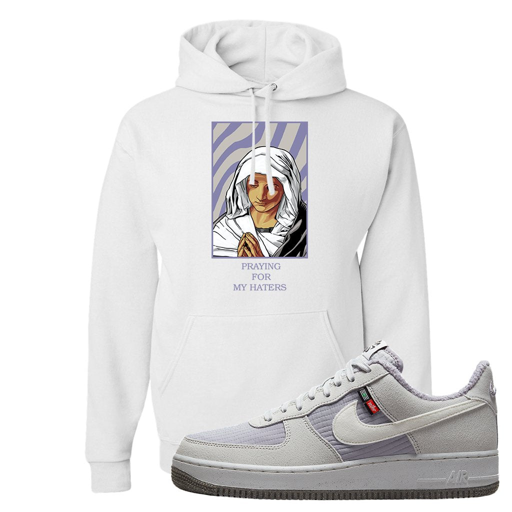 Toasty Low 1s Hoodie | God Told Me, White