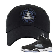 Oreo Moonlight 5s Dad Hat | All Seeing Eye, Black