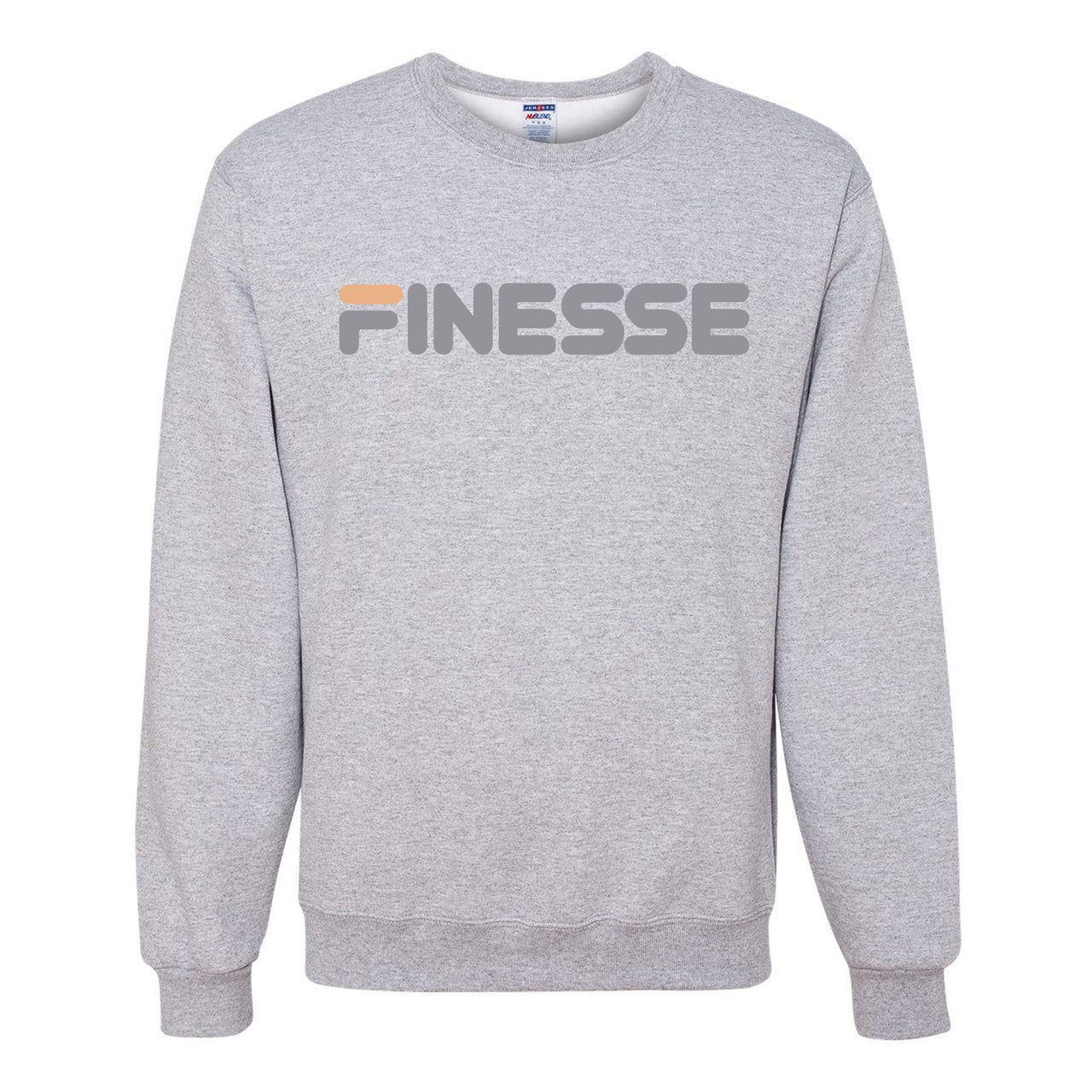 True Form v2 350s Crewneck Sweater | Finesse, Heathered Light Gray