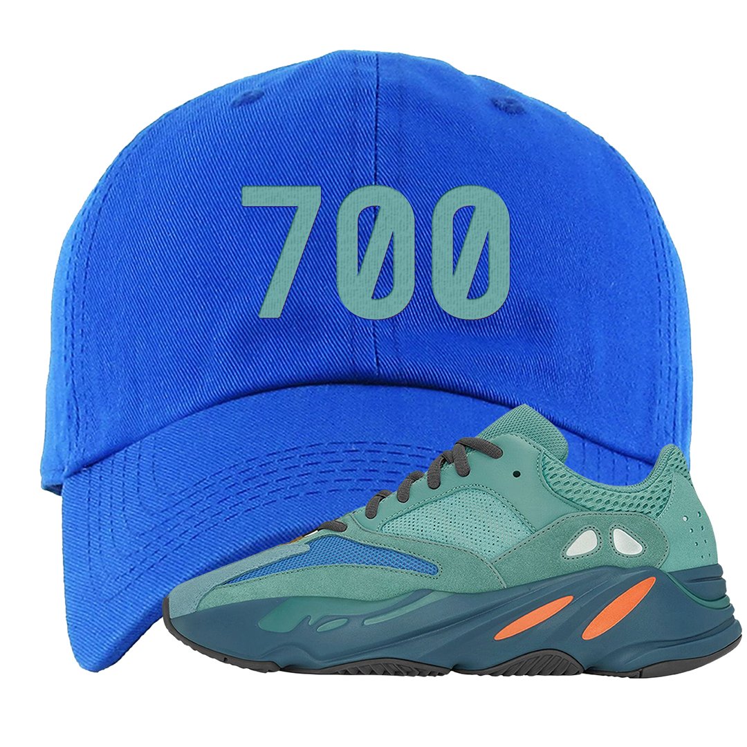 Faded Azure 700s Dad Hat | 700, Royal