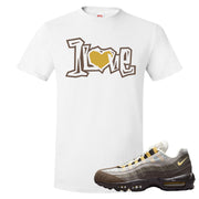 Ironstone Hemp 95s T Shirt | 1 Love, White