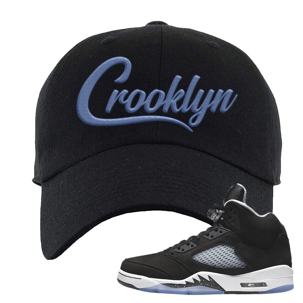 Oreo Moonlight 5s Dad Hat | Crooklyn, Black