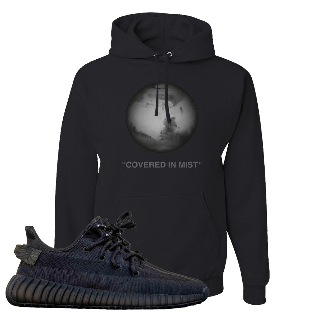 Yeezy Boost 350 v2 Mono Cinder Hoodie | Covered In Mist, Black