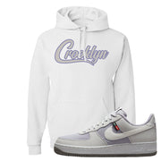 Toasty Low 1s Hoodie | Crooklyn, White