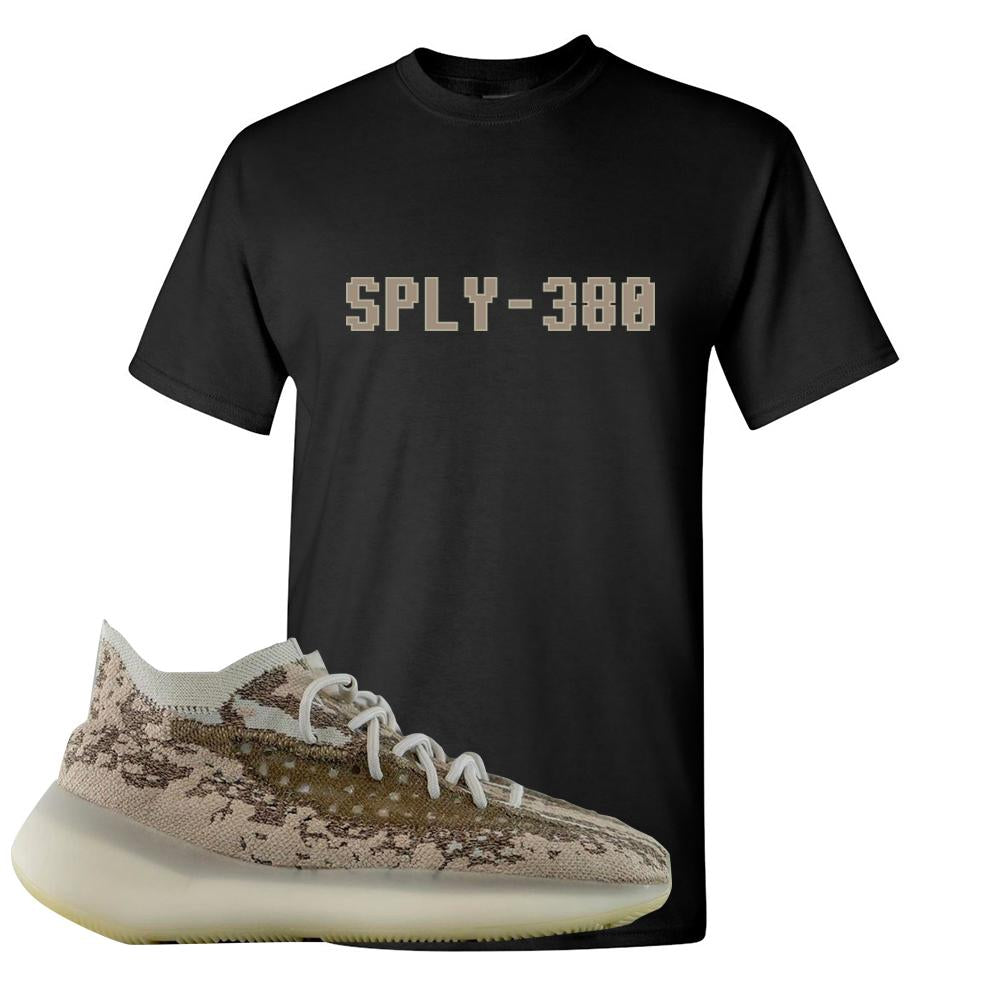 Stone Salt 380s T Shirt | Sply-380, Black