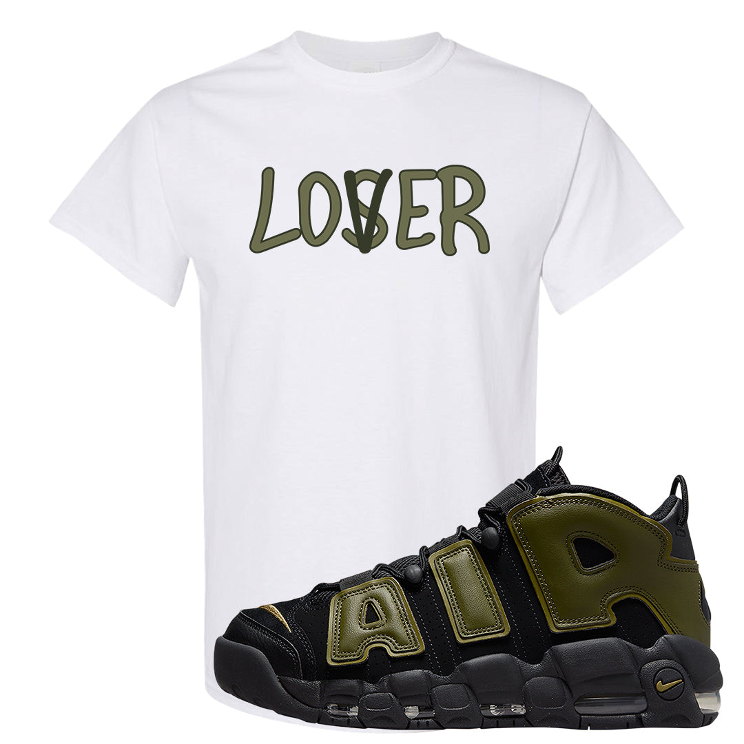 Guard Dog More Uptempos T Shirt | Lover, White