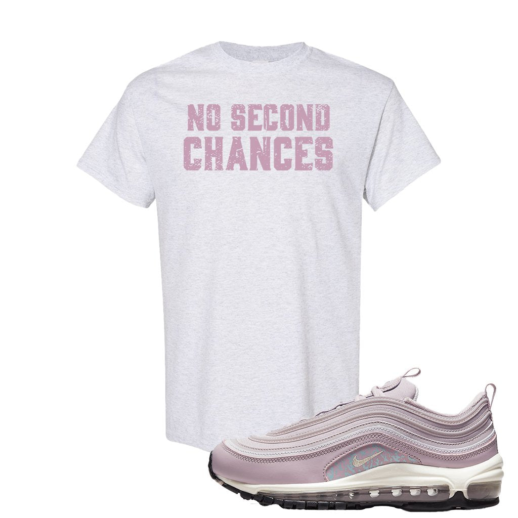 Pastel Purple 97s T Shirt | No Second Chances, Ash