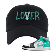 Air Jordan 1 Mid Tropical Twist Dad Hat | Lover, Black