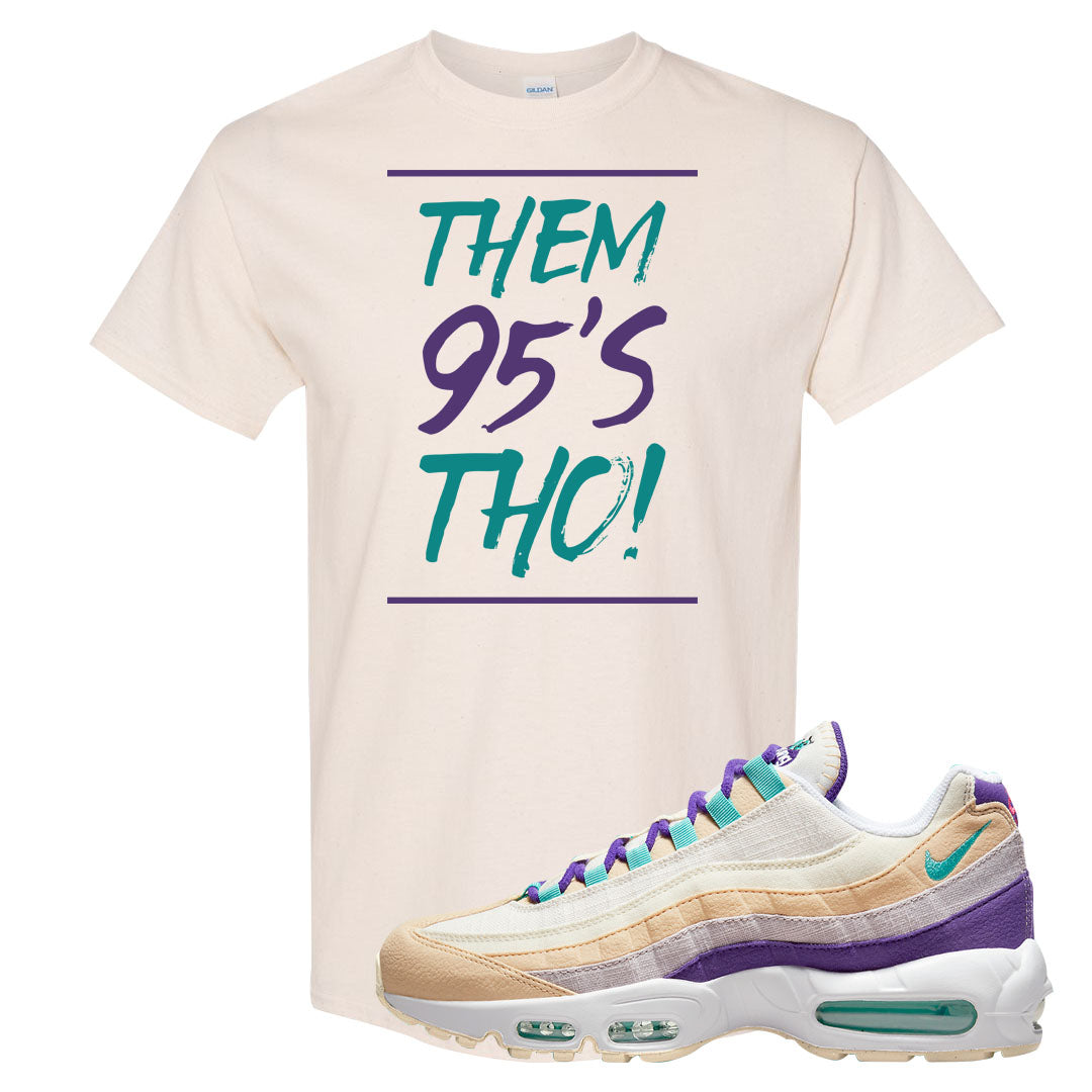 Sprung Natural Purple 95s T Shirt | Them 95's Tho, Natural