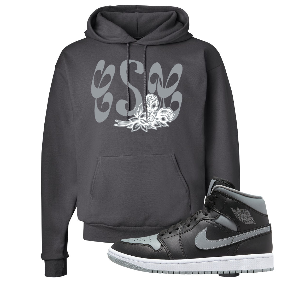 Alternate Shadow Mid 1s Hoodie | Certified Sneakerhead, Smoke Grey