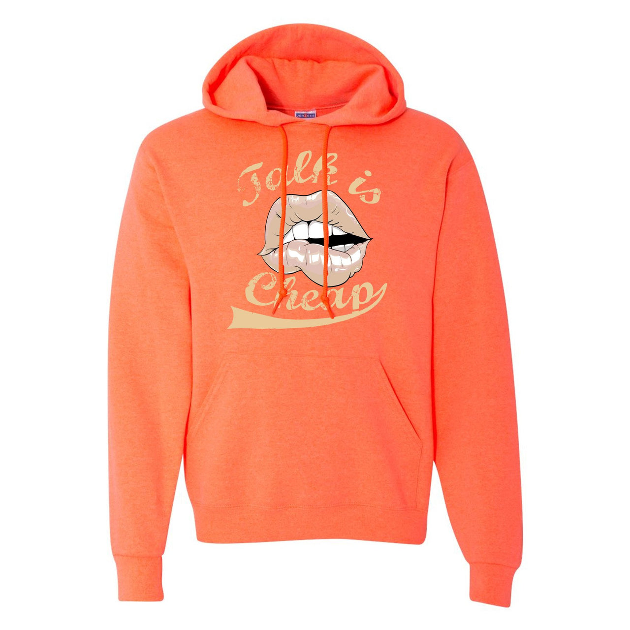Clay v2 350s Hoodie | Talking Lips, Heathered Coral