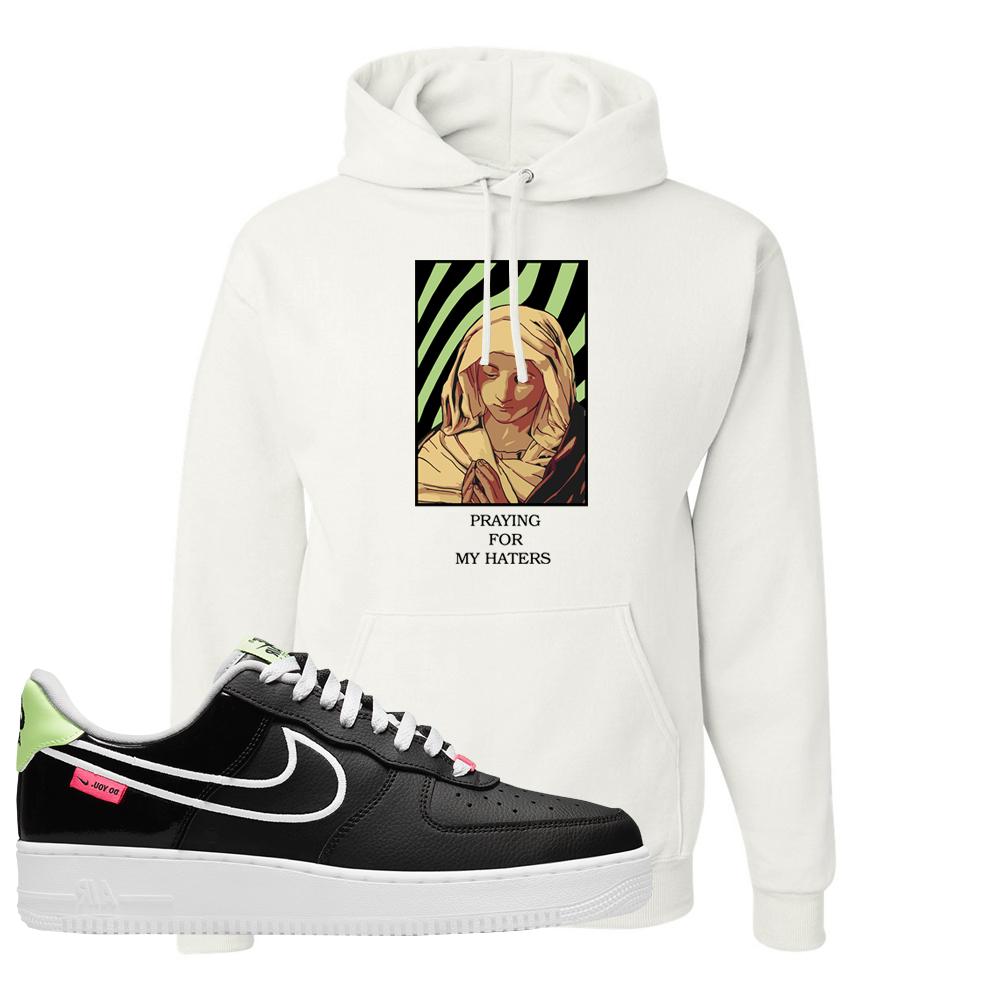 Do You Low Force 1s Hoodie | God Told Me, White
