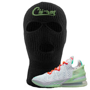 GOAT Bron 18s Ski Mask | Chiraq, Black